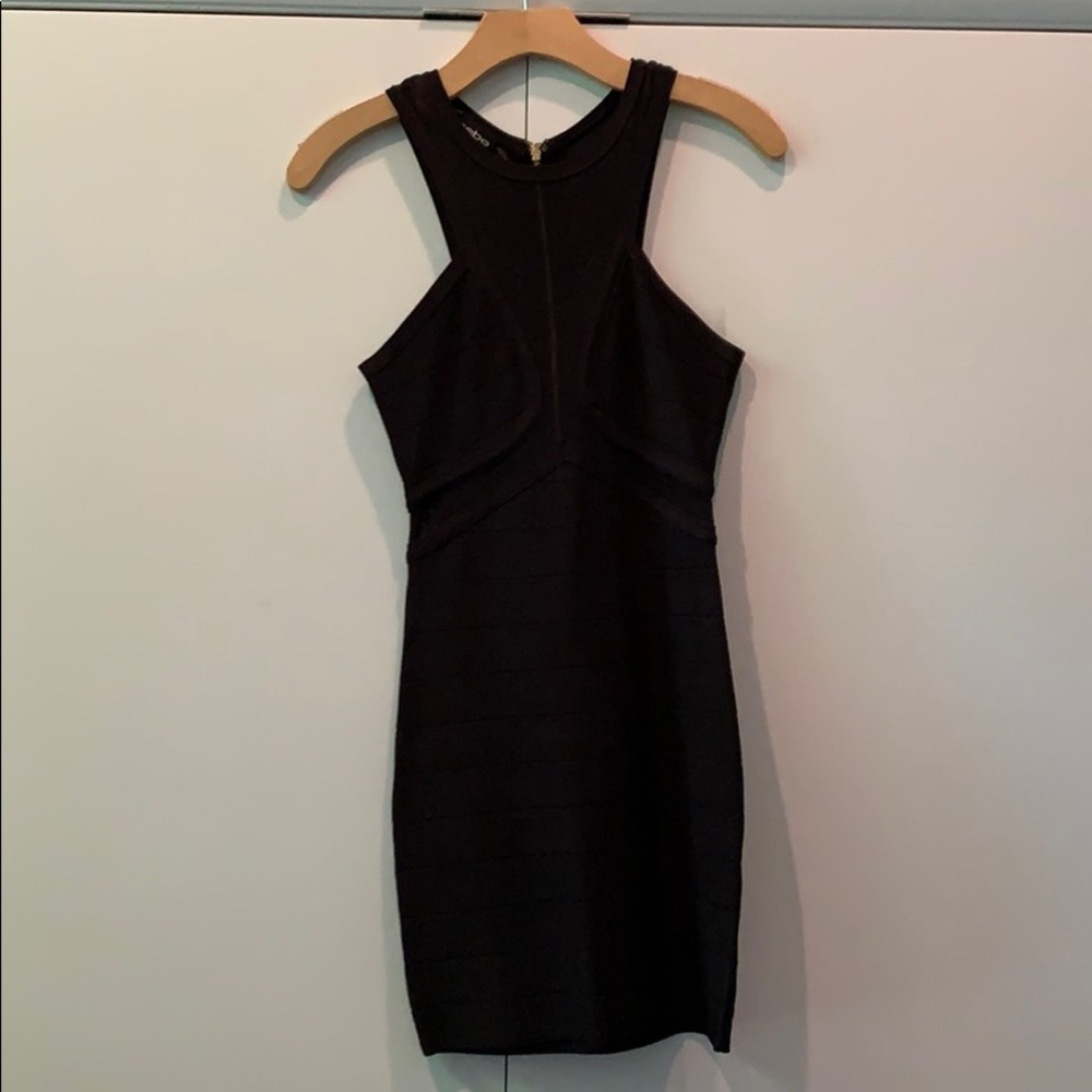 Black BEBE Bodycon Mini Dress